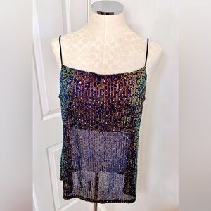 Vici Sequin Slip Top